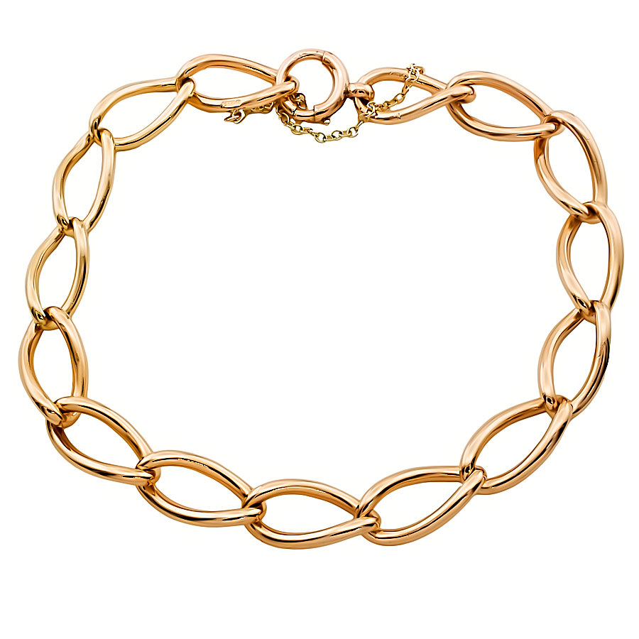 9ct gold 24g 8 inch Bracelet